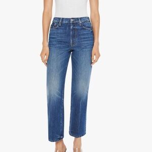 MOTHER Women's Straight Leg Jeans - Blue